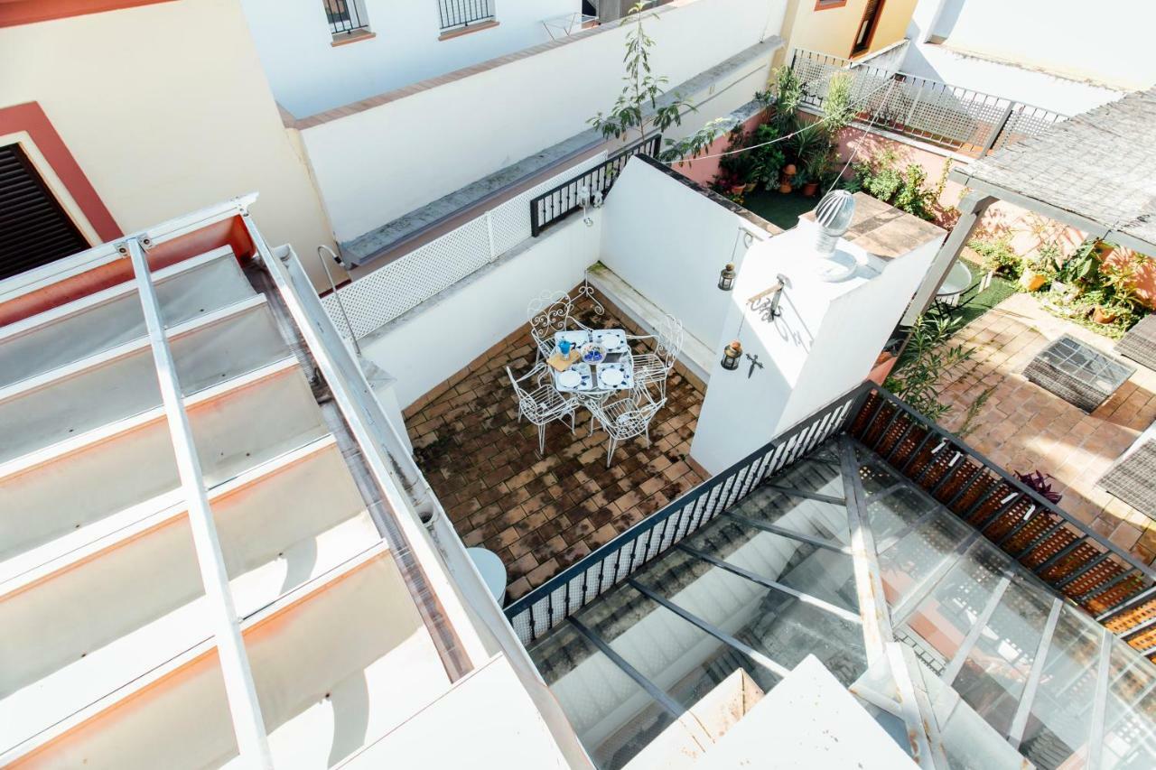 Bright Duplex W/ Terrace Apartment Севиля Екстериор снимка